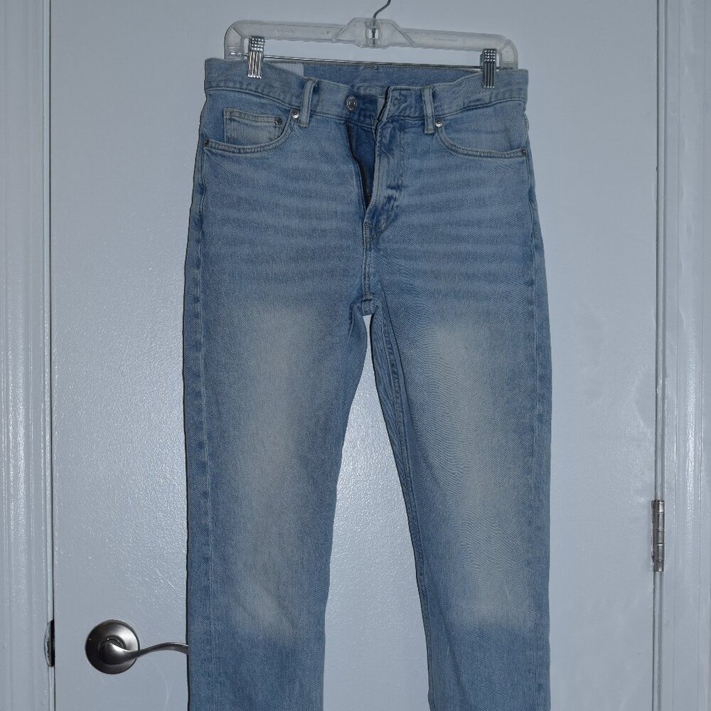 Men's Slim Fit Light Wash Jeans